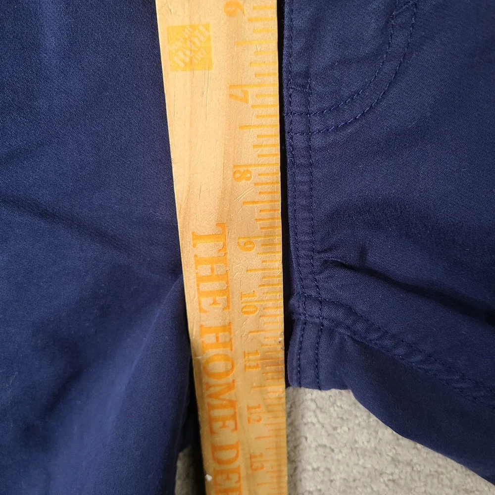 Banana Republic Pants Mens 32x30 Navy Blue Slim Fit Cotton Stretch 5 Pocket Work